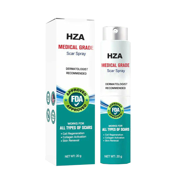 HZA Advanced Scar Spray For All Types of Scars - For example Acne Scars, Surgical Scars and Stretch Marks ⚡️⚡️⚡️