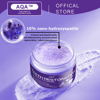 Official Store🏥🏥 AQA™ Teeth Restoration Mineral Powder  (ADA recommended) MADE IN USA (🎁Flash Sale - Don’t Miss Out)