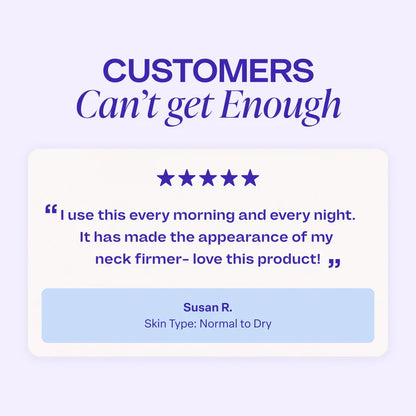 DIYSTAR Neck Cream Tighten & Lift Firming Cream for Crepey Skin