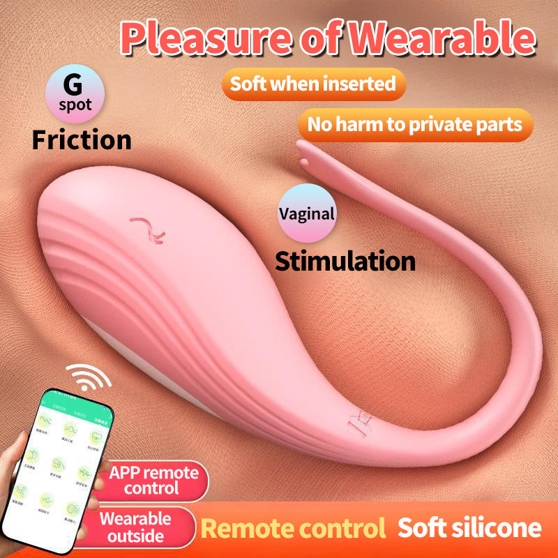 🔥🎁 2025 HOT Deal 💥 APP Wireless Remote Control Vibrating Egg – Ultimate Pleasure Toy for Women, Solo or Partner Play 😍