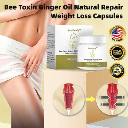 ✨ NEW UPGRADE 🐝Insideefy™ Bee  Ginger Oil Natural Repair Weight Loss Capsules