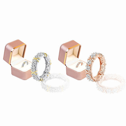 Histone Magnetology Moissanite Diamond Ring(Limited time discount 🔥 last day)