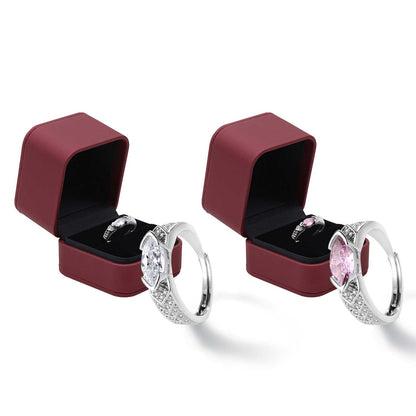 🔥DIYSTAR Magnetology Moissanite Diamond Ring💖