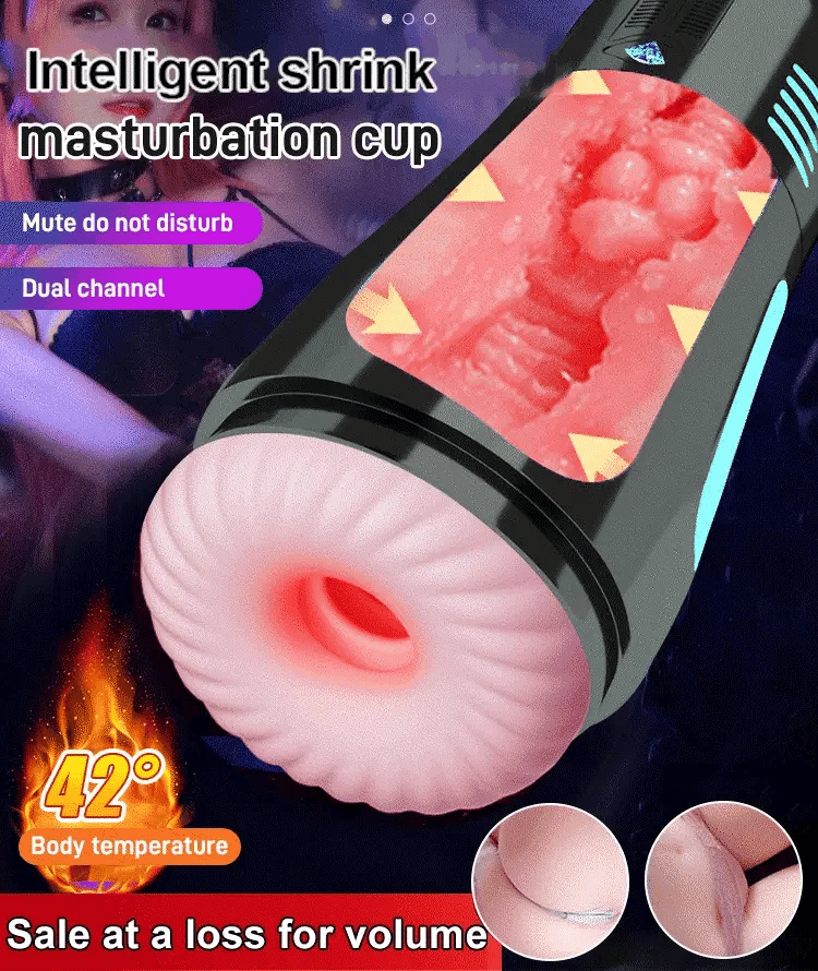 [Confidential Delivery] 💖Overachiever Pro- Bay 10 Sucking Vibrating Male Stroker– 18+ Only