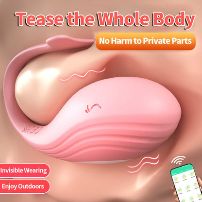 🔥🎁 2025 HOT Deal 💥 APP Wireless Remote Control Vibrating Egg – Ultimate Pleasure Toy for Women, Solo or Partner Play 😍