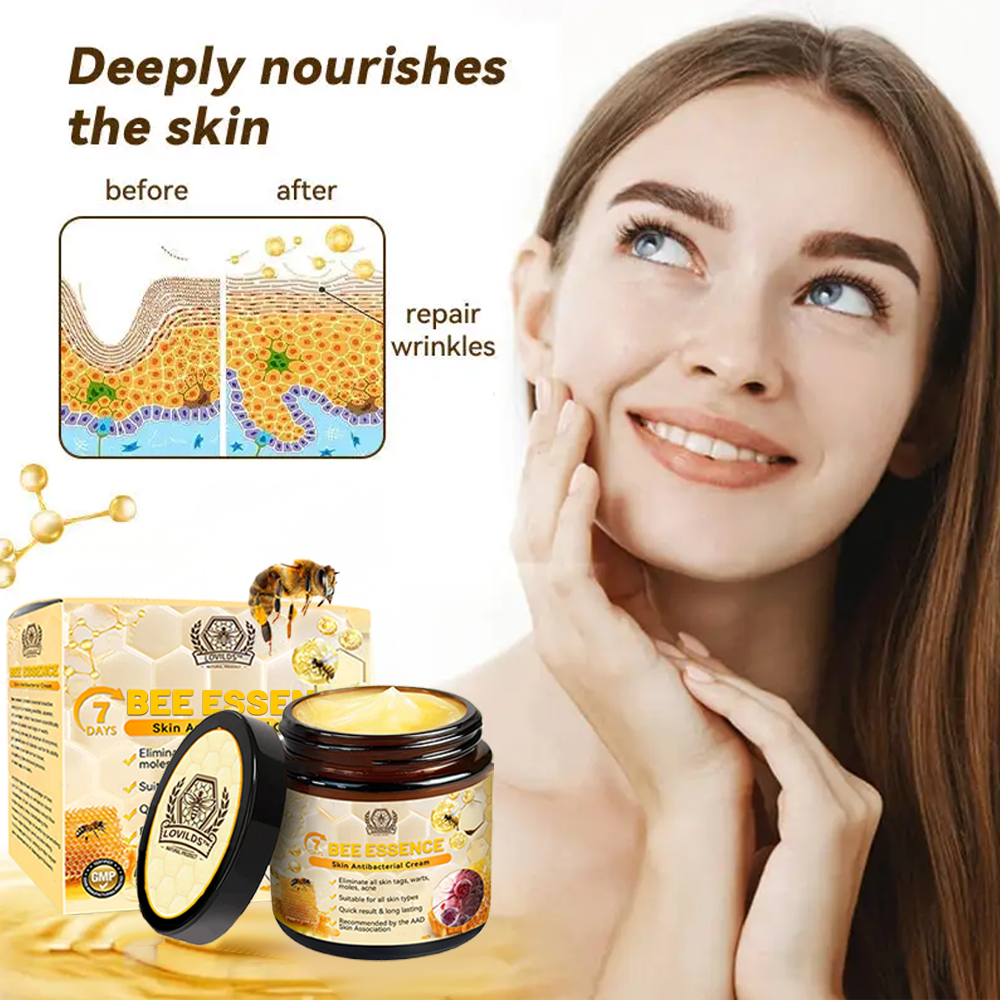 LOVILDS™ Bee Essence Skin Antibacterial Cream—used to treat a variety of skin diseases (AAD recommended)