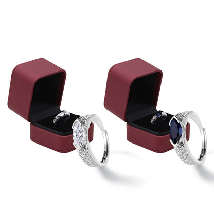 🔥DIYSTAR Magnetology Moissanite Diamond Ring💖