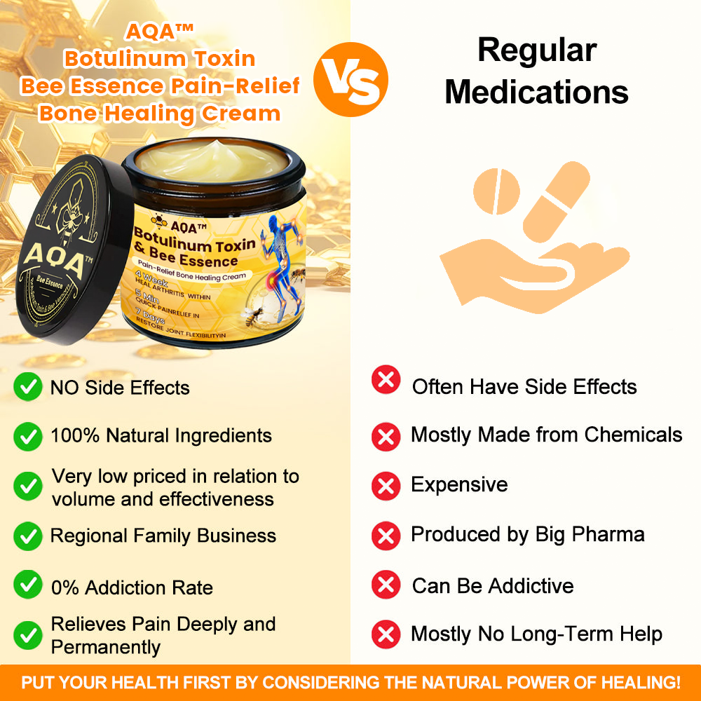 AQA™ Botulinum & Bee Essence Pain-Relief Bone Healing Cream
