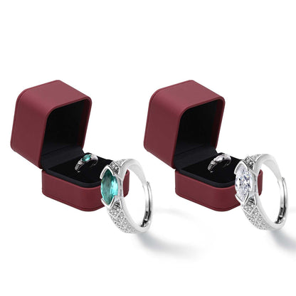 🔥DIYSTAR Magnetology Moissanite Diamond Ring💖